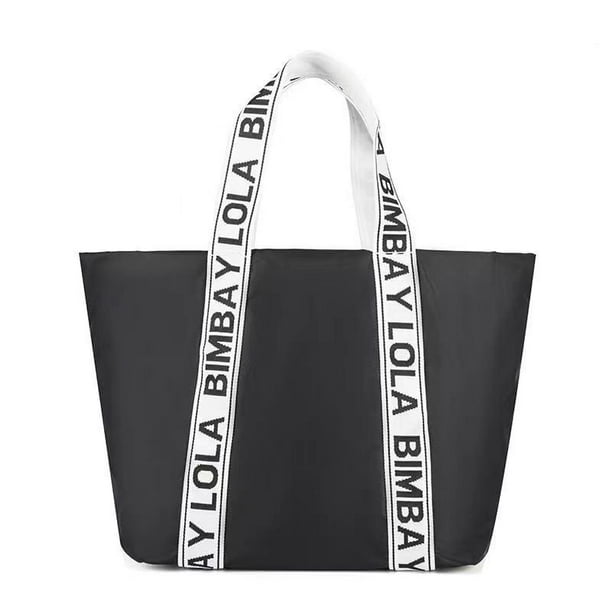 Bimba Y Lola Bineba Lola Bolsa de compras portatil de gran capacidad Nuevo bolso de moda Bolsa de viaje 9FIK G6GA Walmart en linea