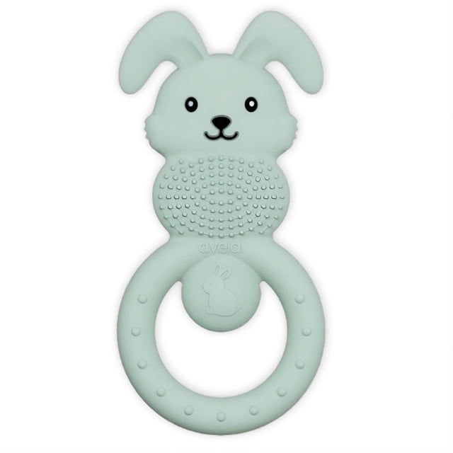 Cesta de pascua para bebés Teether Avelai Bunny, de 3 a 12 meses