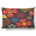 thumbnail image 1 of BSDHOME Abstract Flower Pattern Pillowcase Pillow Cushion Cover 20x30 inch, 1 of 1