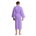 thumbnail image 3 of Men's Waffle Spa Bathrobe - Long, Lightweight, Absorbent, 3 of 5