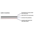 thumbnail image 6 of BDTrims | Bumper Letters fits Acura Integra 1994-1997 Plastic Inserts Front & Rear Set (Chrome), 6 of 6