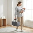 thumbnail image 6 of Multifunctional Diaper Storage Bag, Portable Baby Organizer, Pink For Mom & Dad - 1Pc Travel-Friendly Nappy Tote For Outings, 6 of 6