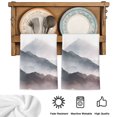 thumbnail image 5 of Mountain Peak Kitchen Towels Set of 4, Black Gray Mist Zen Modern Fantasy Absorbent Dish Towels for Kitchen, Microfiber Hand Towel, Quick Drying Tea Towel for Cleaning Decorative Dishcloths, 5 of 7