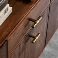 thumbnail image 4 of Goo-Ki 6 pack SINGLE Hole Center Vintage Kitchen Cabinet T-Bar Pulls Zinc Alloy Cabinet Handles, 4 of 4