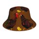 thumbnail image 1 of Fotbe Chicken Farm Animal Sombrero Tipo Pescador con Estampado – Sombrero de Sol de Algodón de Moda para Playa, Golf, Pesca, 1 of 6