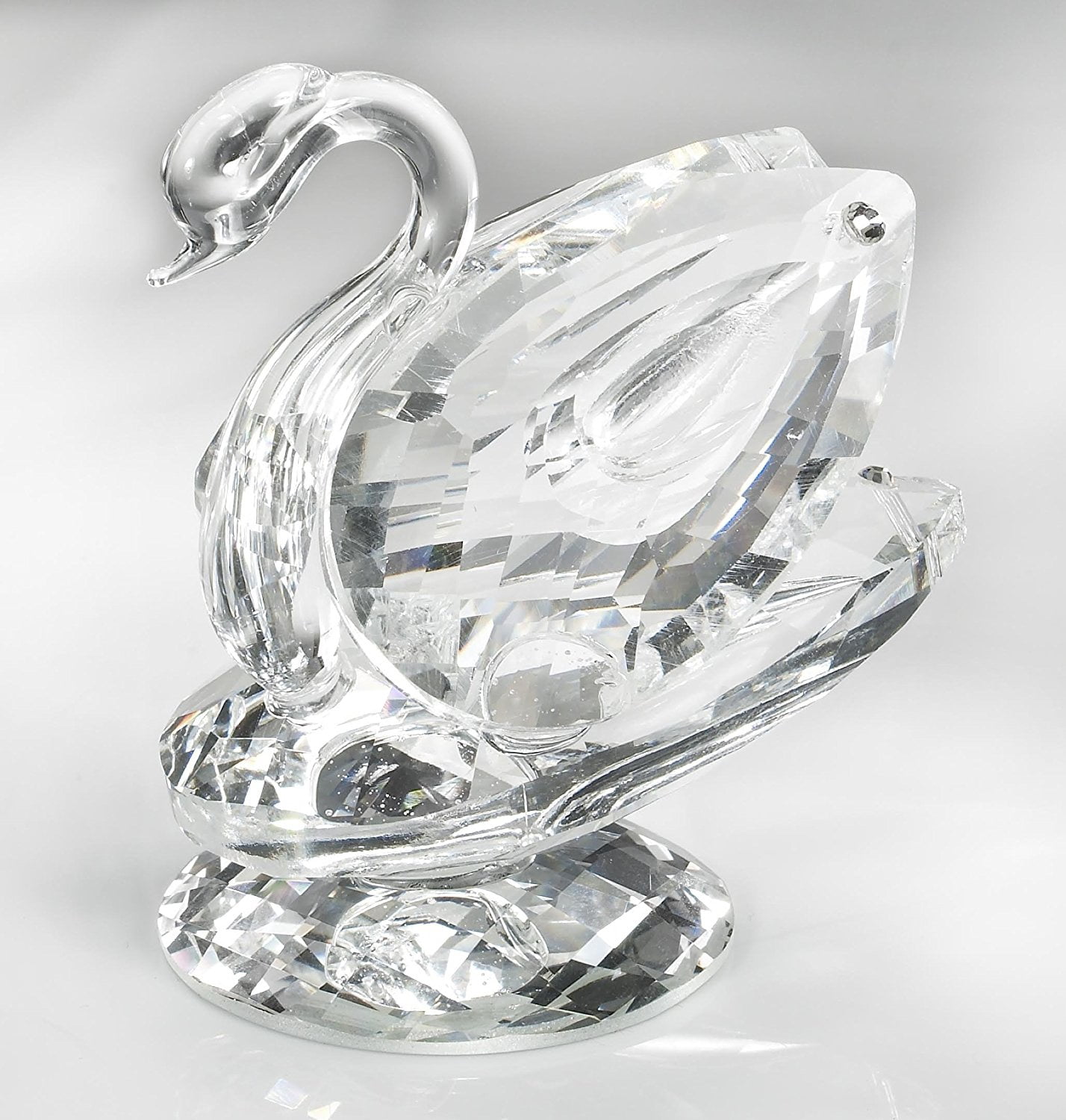 5th Avenue Collection Italian Crystal Swan Figurine