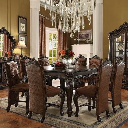 Acme Furniture Versailles 9 Piece Square Counter Height Dining Table Acme Furniture Versailles 9 Piece Square Counter Height Dining Table Set
