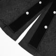 thumbnail image 4 of DuoJiaJ Manteau Queue Mi-Siècle pour Hommes Veste Gothique Veste Carnaval Robe de Cour, 4 of 5