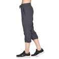 thumbnail image 3 of RBX Active Women's Lightweight Woven Capri Pant With Pockets, 3 of 4