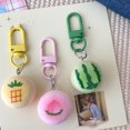 thumbnail image 7 of Lerpwige User Friendly Resin Keychain Fruit Print Backpack Charm Hanging Decoration Gift, 7 of 7