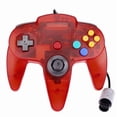 thumbnail image 1 of RetroFam Nintendo 64 Control N64 Joystick para Consola de Juegos N64, Rojo Transparente, 1 of 5