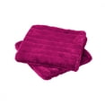 thumbnail image 3 of Home Soft Things Super Soft Decorative Pillow Covers, Set of 2, Fuchsia Rose, 14" x 26", 3 of 3