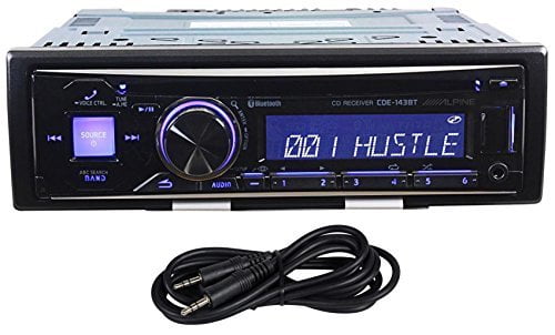 Alpine 200W Advanced Bluetooth CD/USB/MP3 Car Audio Stereo Receiver |  CDE-163BT
