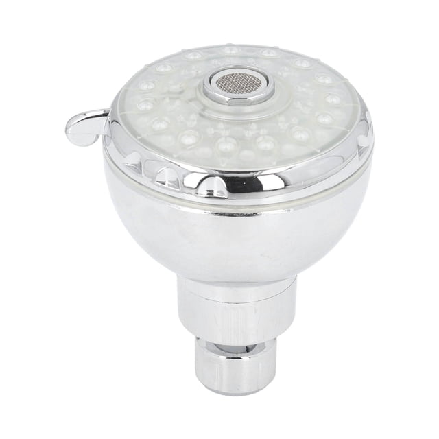 LED Shower Head 7 Color Flash Light Automatically Changing Shower Sprayer with G1/2 External Thread for Bathroom