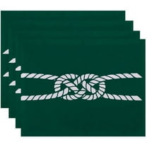 Simply Daisy 18" x 14" Carrick Bend Geometric Print Placemat