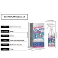 thumbnail image 2 of Bathroom Cleaner Liquid 60ml - Powerful Descaler for Tiles, Glass & Porcelain | Toilet/Tub Stain Remover with No Scrubbing Required, 2 of 9