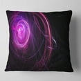 thumbnail image 2 of Designart Nebula is a bright star. Star swirl. Colored sparks - Graphic Throw Pillow - 18x18, 2 of 5