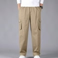 thumbnail image 7 of cllios Cargo Pants for Men Big and Tall Multi Pockets Pants Outdoor Work Trousers Gym Hiking Cargo Pants, 7 of 7