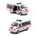 thumbnail image 3 of Ambulance Model Ambulance Waggon Car Truck Pull Back Model With Led Sound Kids Toy Metal Model Construction Vehicle Toys For Gift Car Collection, 3 of 5