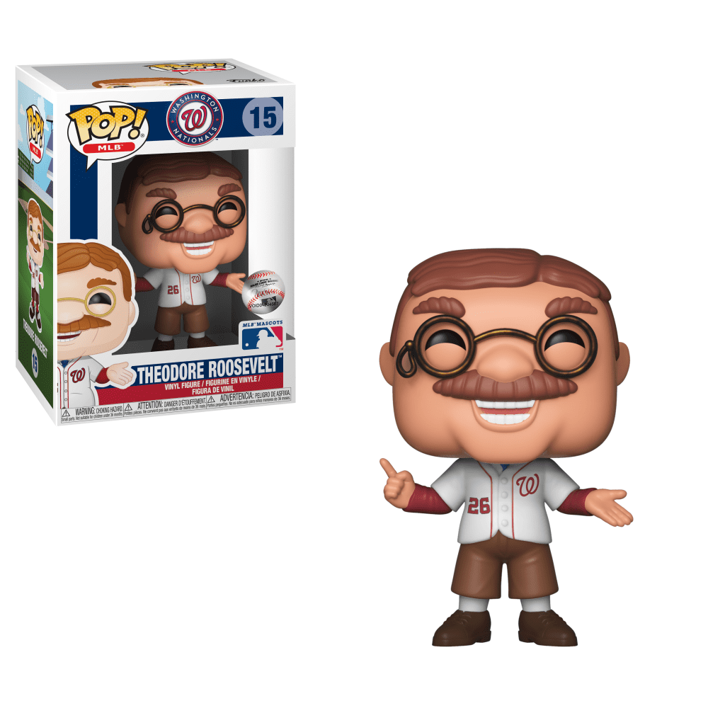 Funko POP! MLB: Teddy Roosevelt (DC) - Walmart.com - Walmart.com