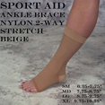 thumbnail image 2 of Ankle Brace Nylon Slip-on S-a X-tra Large Beige, 2 of 3