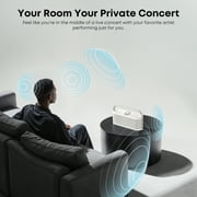 Soundcore بواسطة Anker Motion X600، مكبر صوت بلوتوث محمول مع صوت مكاني لاسلكي عالي الدقة، صوت 50 واط، IPX7 مقاوم للماء، وقت تشغيل 12 H، Pro EQ، مقبض مدمج، AUX-In