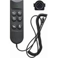 thumbnail image 1 of 6 Button Remote For Recliners 5 Pin Lift Chair Handset Controller Hand Control For Power Furniture, 1 of 3