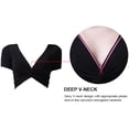 thumbnail image 2 of BellyLady Ventre Danse Manches Courtes Wrap Top-NavyBlue, 2 of 4