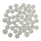 thumbnail image 5 of 50 piezas de cabujones, piedras adhesivas, adorno de parte posterior plana, de imitación, piedras brillantes, decorar para manualidades Gloria flatback redondo de resina, 5 of 9