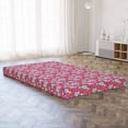 thumbnail image 5 of Hawaii Foldable Mattress, Vivid Tones Hibiscus Flowers, 78.7" x 47.2", Multicolor, by Ambesonne, 5 of 6