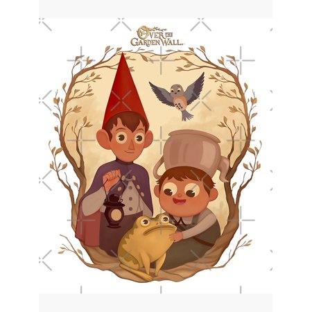 Over the garden wall Poster Framed-unframed