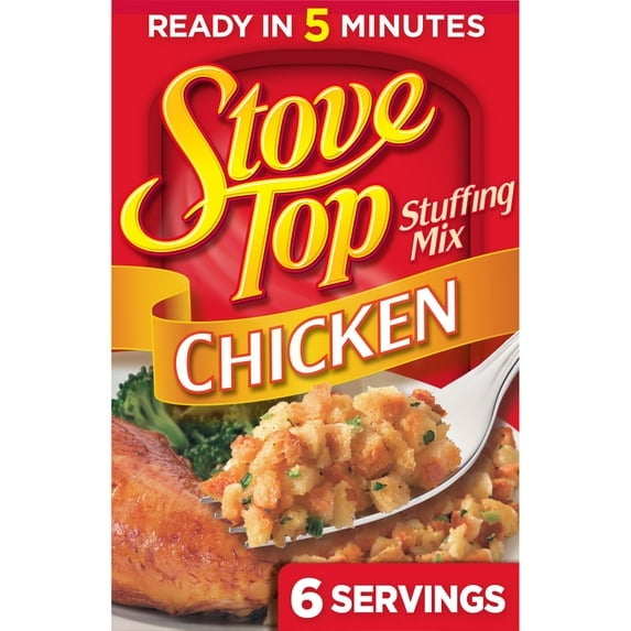 Stove Top Chicken Stuffing Mix Side Dish, 6 oz Box.2 COUNT