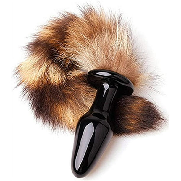 Fox Tail Plug Anal Butt Plug, Clase Crystal Butt Plug Cola Juguetes  Sexuales Anales Buttplug Wolf Tail Toys Pero Plug Butt Toys Juguetes  Sexuales para Mujeres Cosplay Adultos Juguetes Sexuales para Mu |