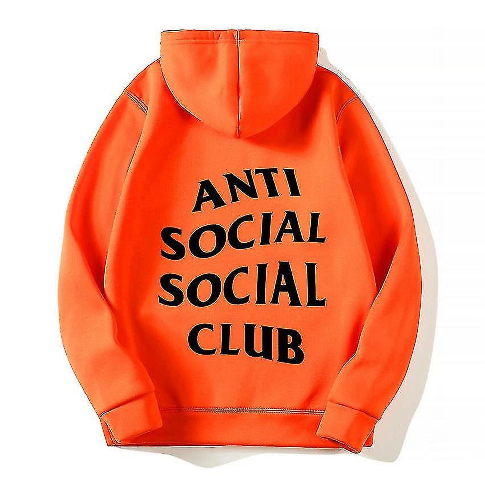 Graphic Hoodie Orange Assc Hoodie Assc Anti Social Social Club