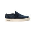thumbnail image 3 of SUN STONE Mens Navy Breathable Goring Lyle Round Toe Platform Slip On Sneakers Shoes 7 M, 3 of 4