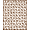 Brown, Pattern 1, variant on ODIKA 4'x6' Machine Washable Non-Slip Area Rug, Modern Abstract Animal Inspired with Varied Blotches on Pale Ground High Traffic Rug, Brown, 311667