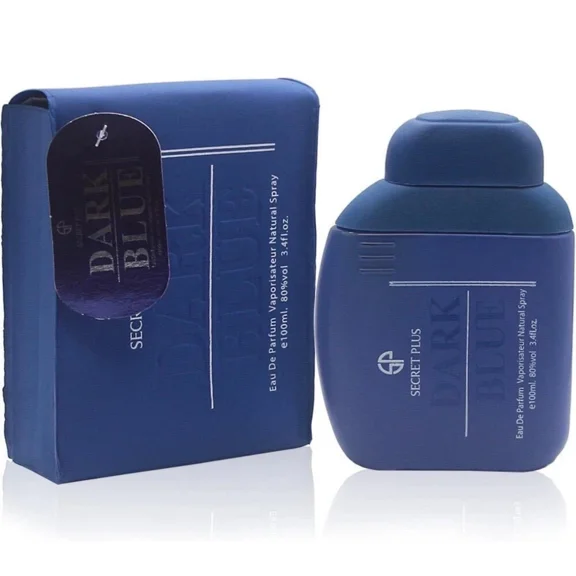 Dark Blue Eau de Parfum for Men – 3.4 fl oz / 100 ml
