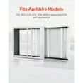 thumbnail image 2 of KFFKFF 20 x 25 x 4 Furnace Filter, MERV 13 HVAC Ac Filters,12-Month Electrostatic Pleated Air Conditioner Filters, 4-Pack (Actual Size: 20.47 x 25.20 x 3.98 Inch), 2 of 9