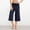 Navy, variant on SNKSDGM Women's Plus Dress Pants Women Stretchy Dress Pants Women Petite Short Length Women's Cropped Pants Summer Casual Pants with Pockets Women's Casual Pants