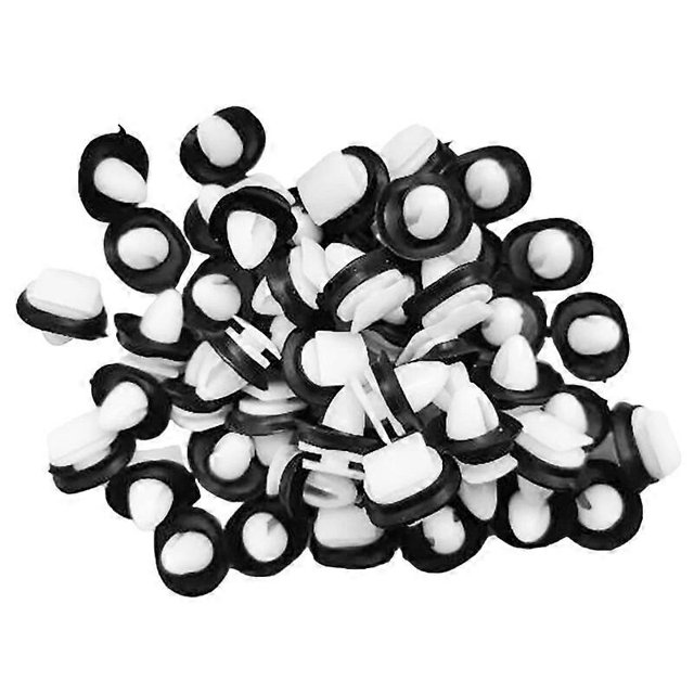 50pcs Exterior Side Moulding Rub Bumpstrip Lower Door Trim Clips For Fiat Ducato NOV30 71728806 856543