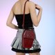 thumbnail image 4 of Bolso Hobo Bandolera Forma Ataúd Gótico Telaraña Cuero PU para Halloween, 4 of 9