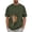 Army Green, variant on Dog Pouch Sweatshirt for Men Short Sleeve Kangaroo Pocket Cat Carrier Pullover Top Spring Summer Pet Holder Crewneck Shirt XXXL