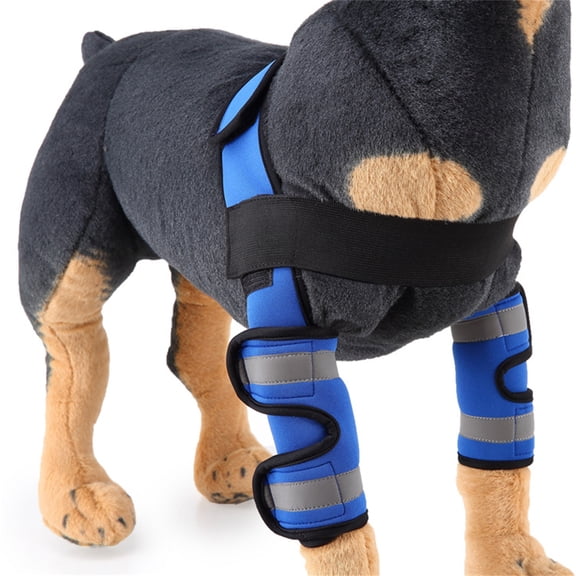 Dog Leg Brace Front Dog Knee Guard Elbow Sleeve Protector Anti Licking Wound Dog Knee Covers Dog Recovery Leg Covers