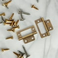 thumbnail image 4 of Bisagras de puerta de 12 piezas Bisagras de puerta plegable Bisagra de obturador Bisagras de muebles Vintage Hardware Antigua Bisagra de puertas para puertas Gabinete, 4 of 5