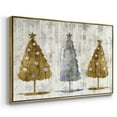 thumbnail image 4 of Sophisticated Christmas Collection A - Framed Gallery Wrapped Holiday Canvas - 25 x 37 - Gold Frame, 4 of 9