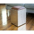 thumbnail image 4 of NauticalMart Aviator Aeromen Ottoman Table d'Appoint Aluminium Avion Argent Mobilier Aviation, 4 of 5