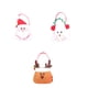 thumbnail image 5 of Naiovety Bolsas de regalo de Navidad Bolso de alce de Papá Noel Ligero Bolsillo de Navidad Resistente al desgaste Saco exquisito Bolsa de Kits de decoración para fiestas Alce, 5 of 6