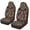 Brown Leopard Print Bow, variant on HUISEFOR 2 Pack Camouflage Deer Car Seat Covers Breathable Comfortable Car Seat Covers Protector, Soft, Elastic, Easy to Installation, Universal Size Fit for Most Sedan SUV