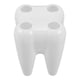 thumbnail image 1 of Portacepillos de dientes con forma de diente, creativo, con dibujos animados, con múltiples ranuras, para baño, para niños y adultos., 1 of 6