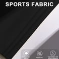 thumbnail image 5 of Hukapapa Pantalones cortos deportivos para mujer Pantalones cortos para correr de secado rápido Forro de tela de malla Pantalones cortos de entrenamiento de tenis de cintura alta Bolsillo con, 5 of 5